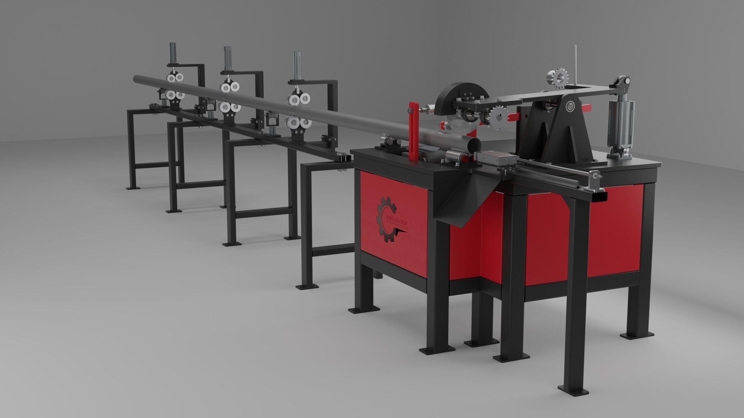 دستگاه لوله‌بُر تمام اتوماتیک